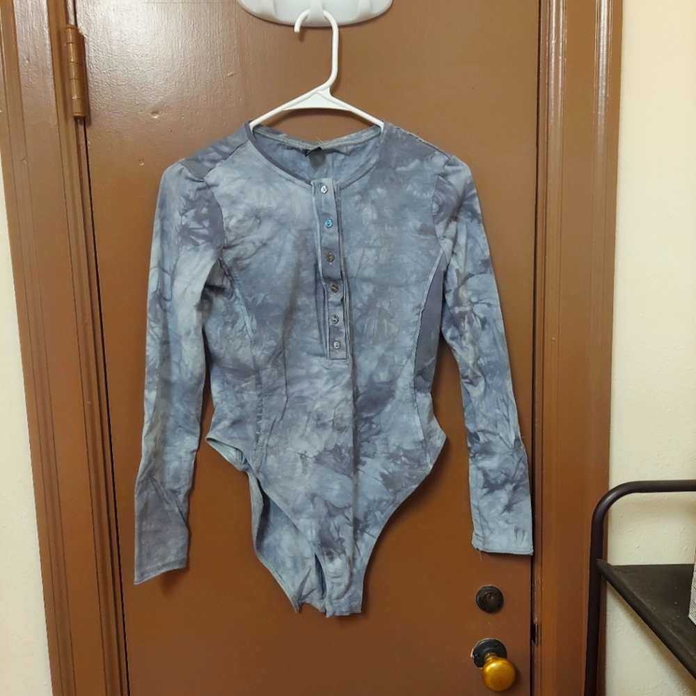 Gray Bodysuit